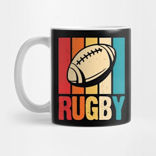 Rugby Sport For Rugby Player Team Coach Rugby Lover Distressed Mug